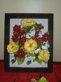 QUADRO DE FLORES COLORIDAS.