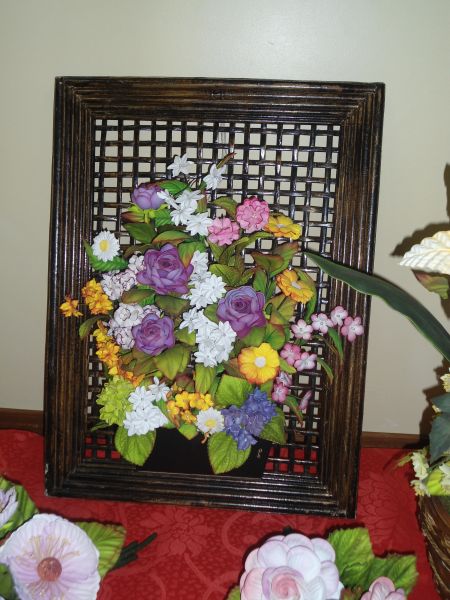 QUADRO DE FLORES COLORIDAS.