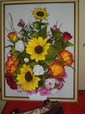 QUADRO DE FLORES COLORIDAS.
