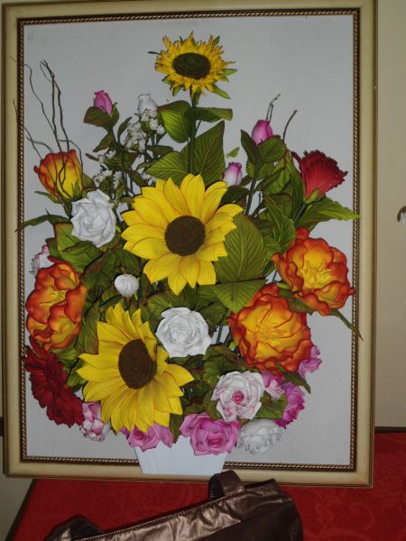 QUADRO DE FLORES COLORIDAS.